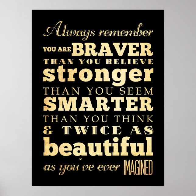 Inspirational Art - Dr Quote Poster (Framsidan)