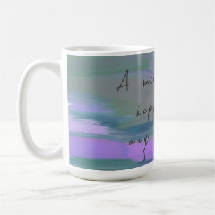 Inspirational Art Miracle-meddelande Kaffemugg