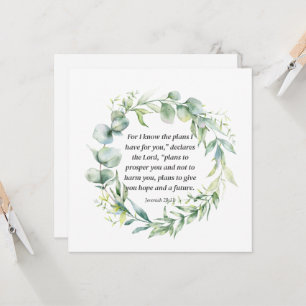 Inspirational Bible Verse Jeremiah 29:11