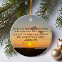 Inspirational Bible Verse Jeremiah 29:11 Soluppgån