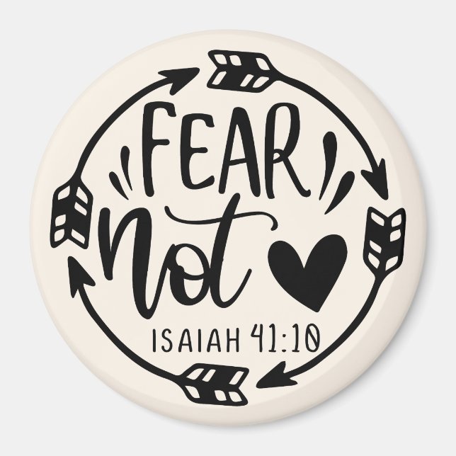 Inspirational Bible Verse Magnet (Framsidan)