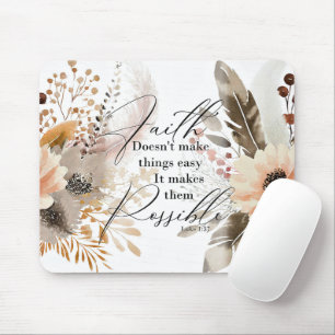 Inspirational Bible Verse/Scripture Mousepad Musmatta