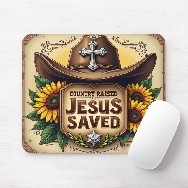 Inspirational Bible Verse/Scripture Mousepad Musmatta (Med mus)