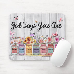 Inspirational Bible Verse/Scripture Mousepad Musmatta