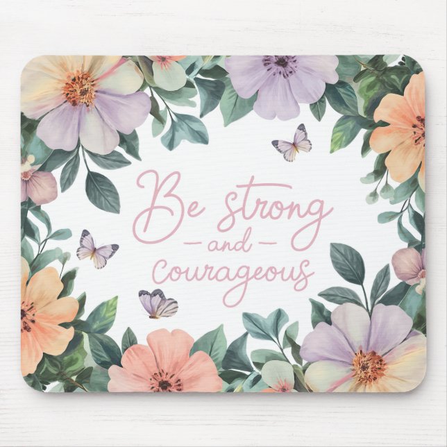 Inspirational Bible Verse/Scripture Mousepad Musmatta (Framsidan)