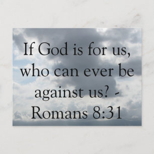 Inspirational Bible Verse Vykort