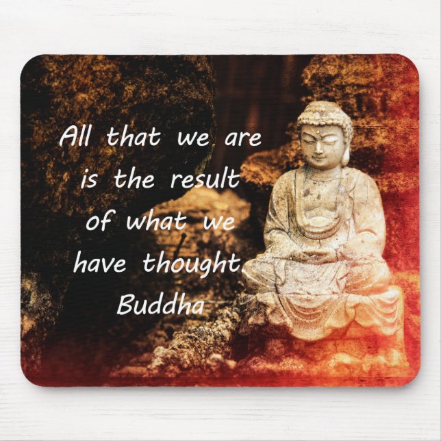 Inspirational Buddha-citat Musmatta (Framsidan)