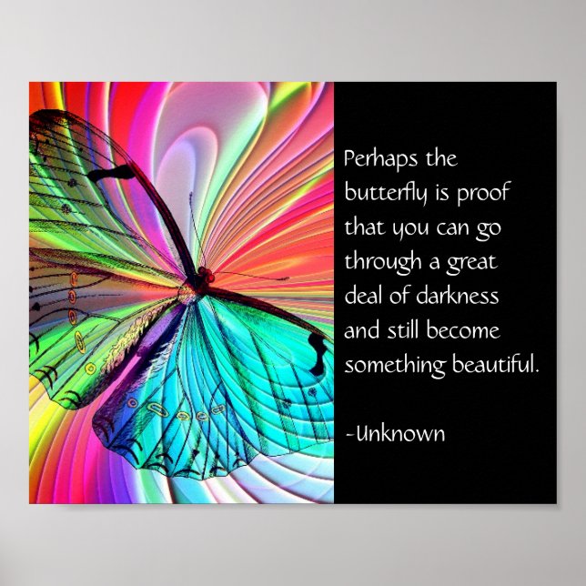 Inspirational Butterfly Poster (Framsidan)