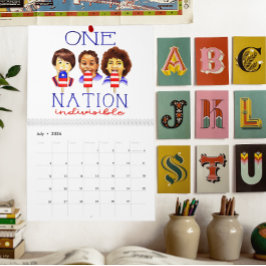 Inspirational Calendar Barnwood Ljus Kalender