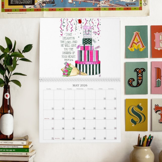 Inspirational Charm Calendar Kalender (Skapare uppladdad)