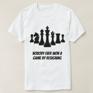 Inspirational Chess citerar Male T-shirt