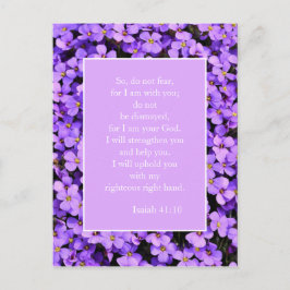 Inspirational Christian Bible Verse Anxiety Vykort