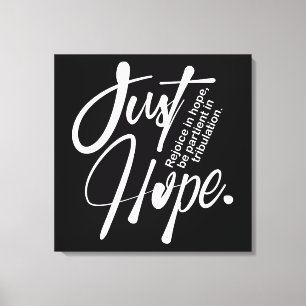 Inspirational Christian Bible Verse Canvastryck