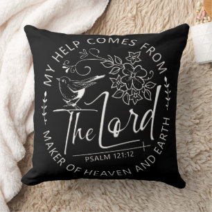 Inspirational Christian Bible Verse Kudde