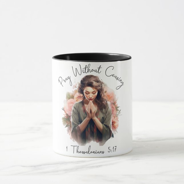 Inspirational Christian Bible Verse Mugg (Center)