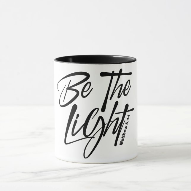 Inspirational Christian Bible Verse Mugg (Center)