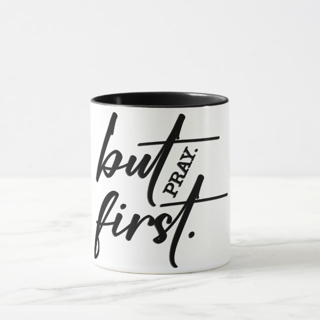 Inspirational Christian Bible Verse Mugg (Center)
