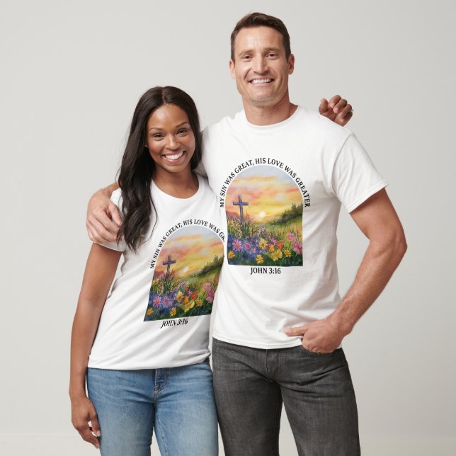 Inspirational Christian Bible Verse T-Shirt (Unisex)