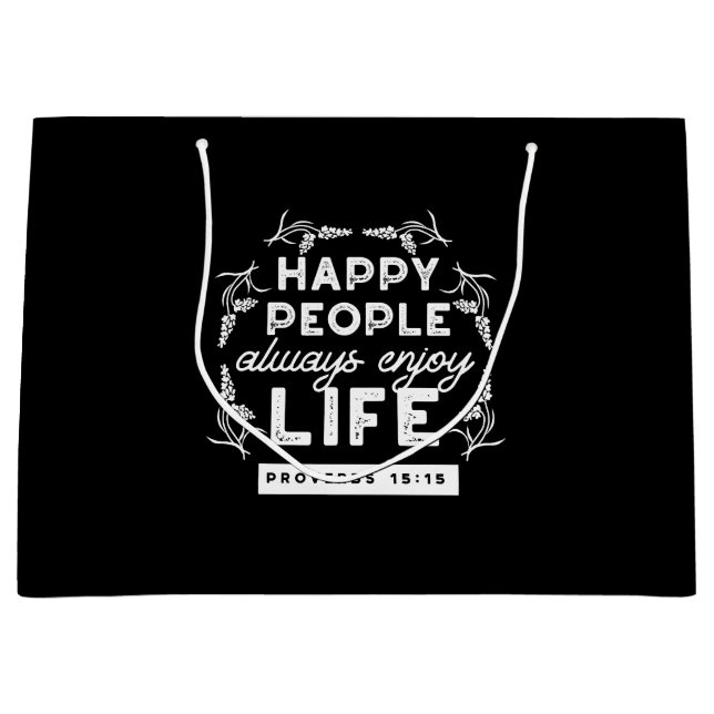 Inspirational Christian Quote from Proverbs 15:15 (Framsidan)