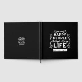 Inspirational Christian Quote from Proverbs 15:15 Gästböcker