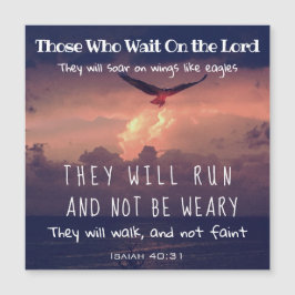 Inspirational Christian Religiösa Scripture Eagles