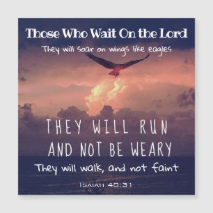 Inspirational Christian Religiösa Scripture Eagles
