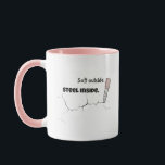 Inspirational Coffee Mug | Strong Women Motivation Mugg<br><div class="desc">Start your day with a reminder of your inner strength. This stylish coffee mug features the empowering phrase “Soft Outside, Steel Inside, ” celebrating the balance between kindness and resilience. Perfect for morning coffee, tea, or your daily energy boost. A meaningful gift for strong women, entrepreneurs, students, mothers, or anyone...</div>