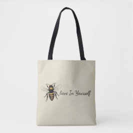 Inspirational Cute Bee Pun Tygkasse