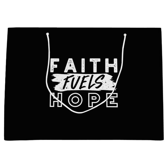Inspirational Faith Quote – Faith Fuels Hope (Framsidan)