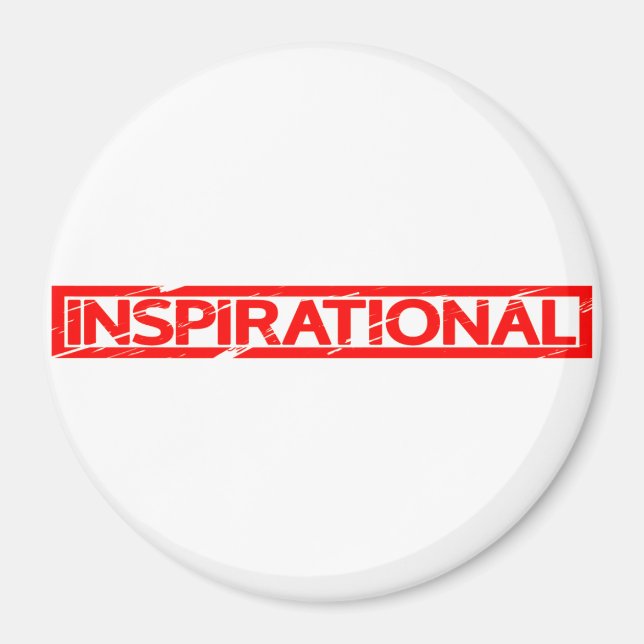 Inspirational Frimärke Magnet (Framsidan)