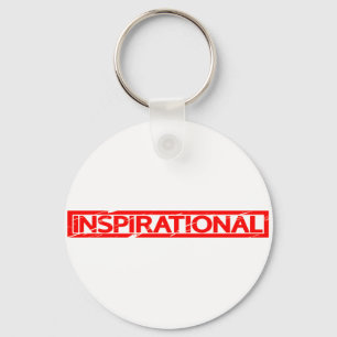 Inspirational Frimärke Nyckelring