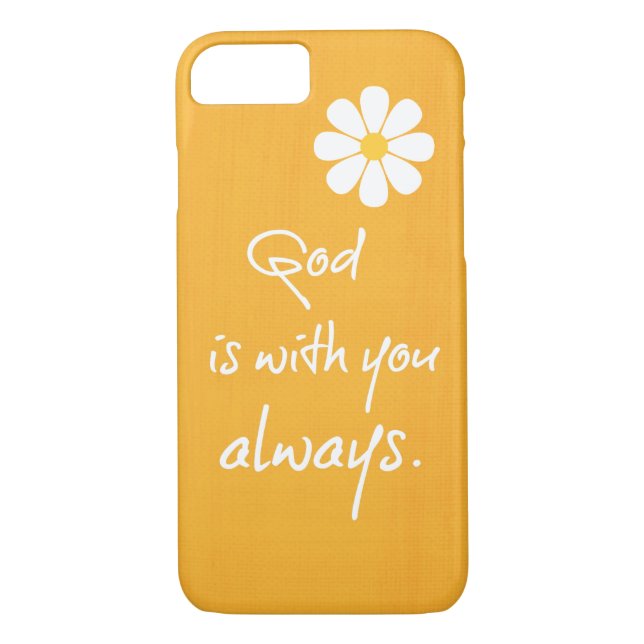 Inspirational God Quote Case-Mate iPhone Skal (Baksida)