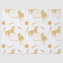 Inspirational Gold Unicorns Stars   