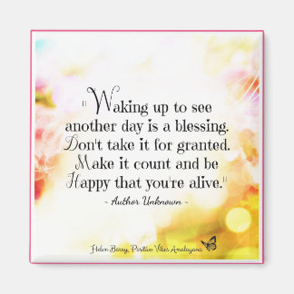 Inspirational Gratitude Magnet