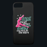 Inspirational Gymnastics Quote for Gymnast Girl<br><div class="desc">Hoppa av bjälken, vänd bort från pub. Följ dina drömmar och nå stjärnorna. Idéformering och motivering av gymnastik för flicka- och pojkgymnast. Den här söta varan är underbar för gymnastiktränare, idrottsmän, stolt mamma och pappa. Perfekt för gymnastikteamet. Underbar julklapp och födelsedagspresent till son, dotter, barnson eller barndotter. Bakgrunden till färg...</div>