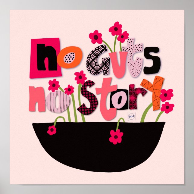 Inspirational Hand Lettered Quaote Poster (Framsidan)