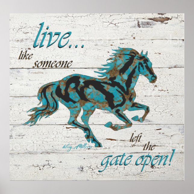 Inspirational Horse Poster (Framsidan)