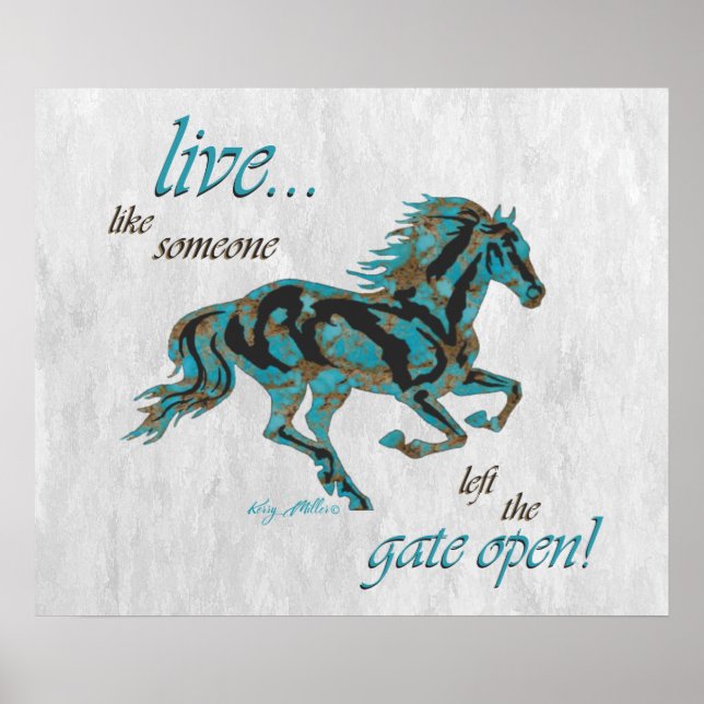 Inspirational Horse Poster (Framsidan)