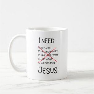 Inspirational Jesus Mugg, Christian Mugg
