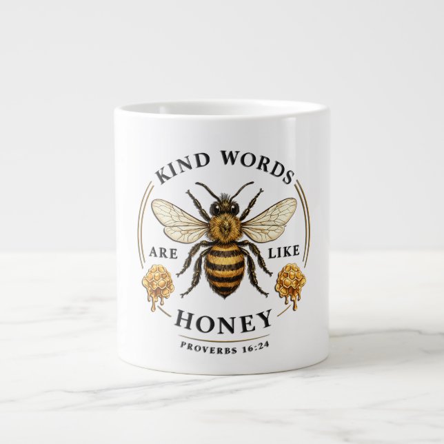 inspirational Kind Words/Bee Jumbo Mugg (Framsidan)