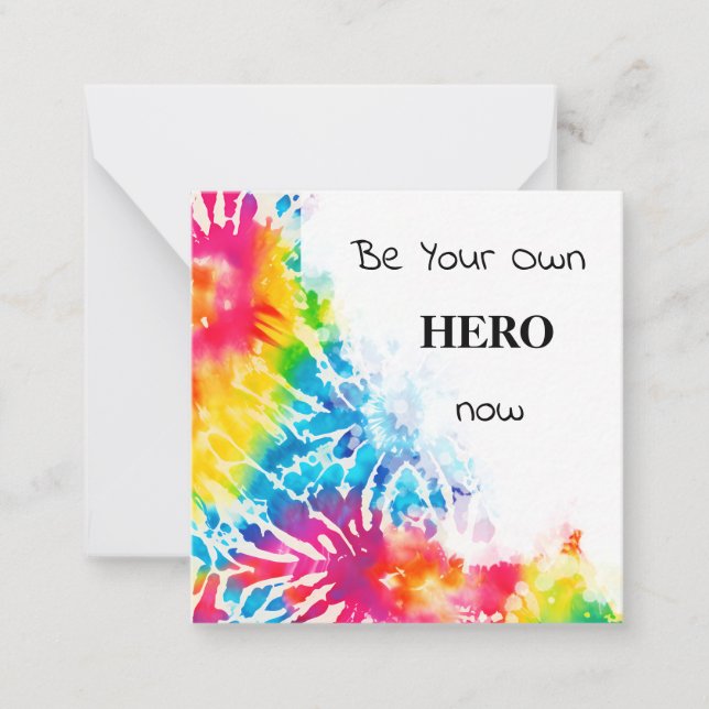 *~ Inspirational Kindness Forward AP62 Note Card Anteckningskort (Framsida)