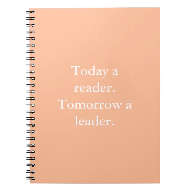 Inspirational Leaagement Quote Notebook Anteckningsbok (Framsidan)