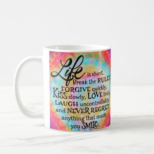 Inspirational Life är en Kort-offert Kaffemugg (Vänster)