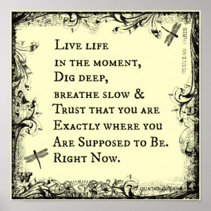 Inspirational Life Quote Poster