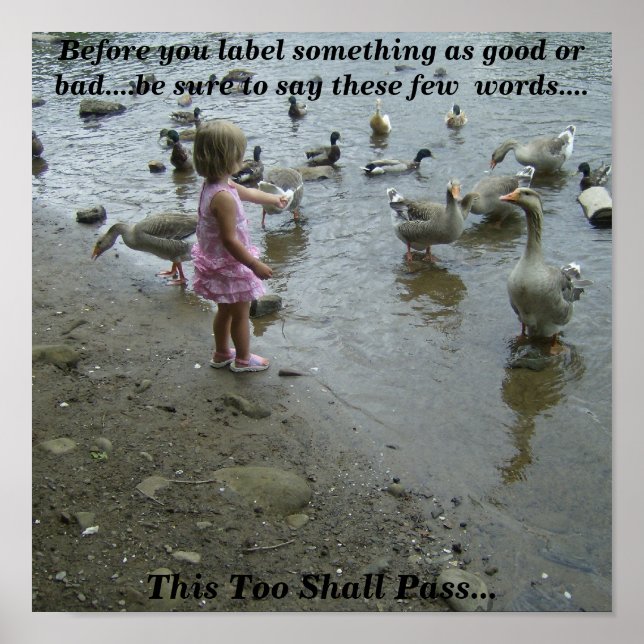 Inspirational Little Girl Poster (Framsidan)