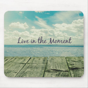 Inspirational Live in the Ment Affirmation Quote Musmatta