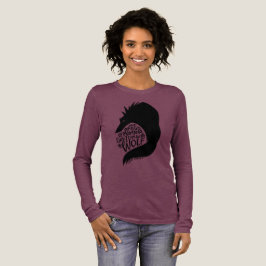 Inspirational Lupus Shirt – Live with the Wolf Typ T