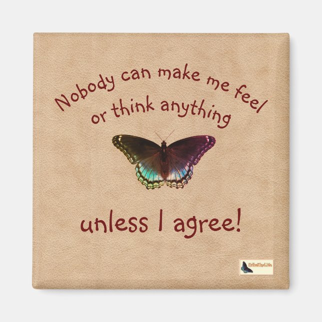 Inspirational Magnet - må du vara du (Framsidan)