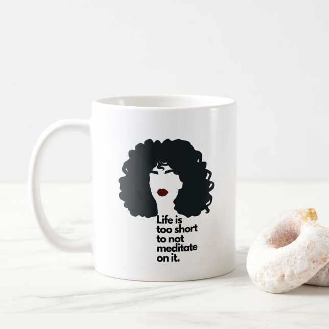 Inspirational Mantra Coffee Mugg (Med munk)