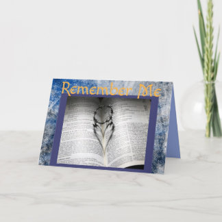 Inspirational Minns mig Påsk Kort